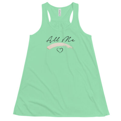 All Me Flowy Racerback Tank