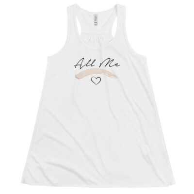 All Me Flowy Racerback Tank